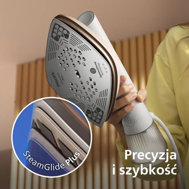 Philips GC213/10 iron 1800 W White, Nougat