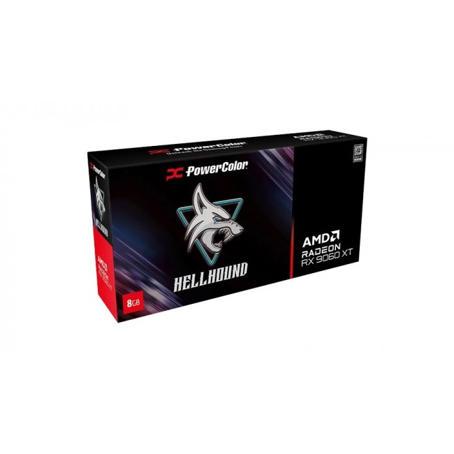 Graphics card. PowerColor RX9060XT 8G-L/OC Graphics card. PowerColor RX9060XT 8G-L/OC