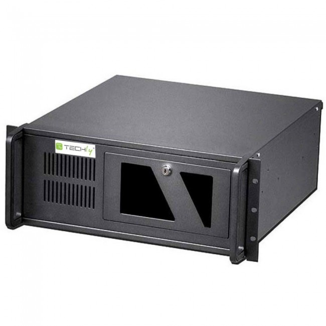 Techly Industrial 4U Rackmount Computer Chassis I-CASE MP-P4HX-BLK2 Techly Industrial 4U Rackmount Computer Chassis I-CASE MP-P4HX-BLK2