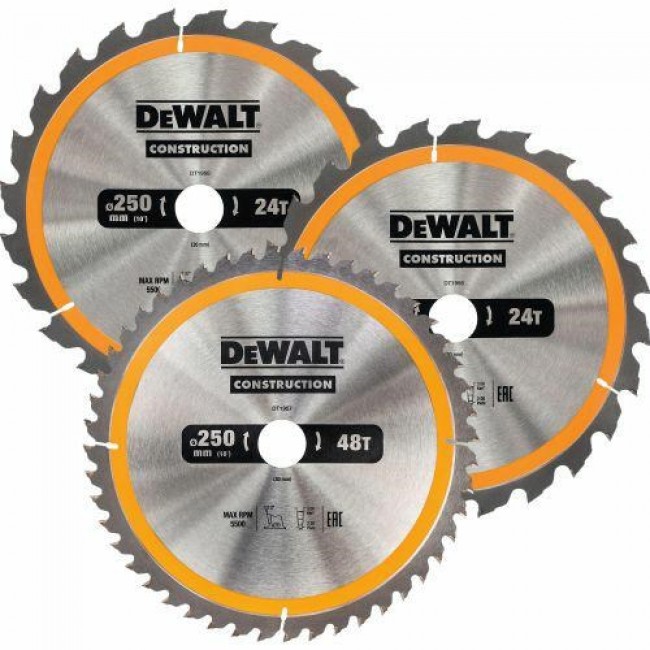 DeWALT DT1963-QZ circular saw blade 1 pc(s) DeWALT DT1963-QZ circular saw blade 1 pc(s)