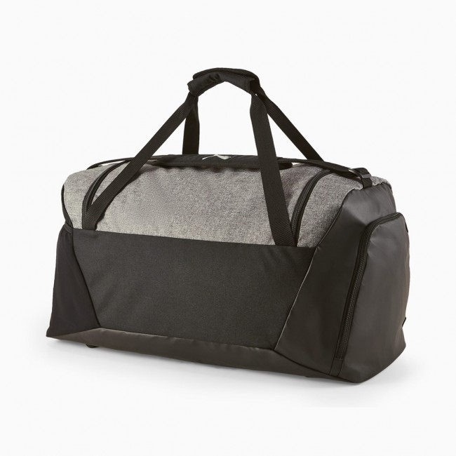 PUMA teamFINAL duffel bag 46 L Nylon, Polyester Black, Grey PUMA teamFINAL duffel bag 46 L Nylon, Polyester Black, Grey