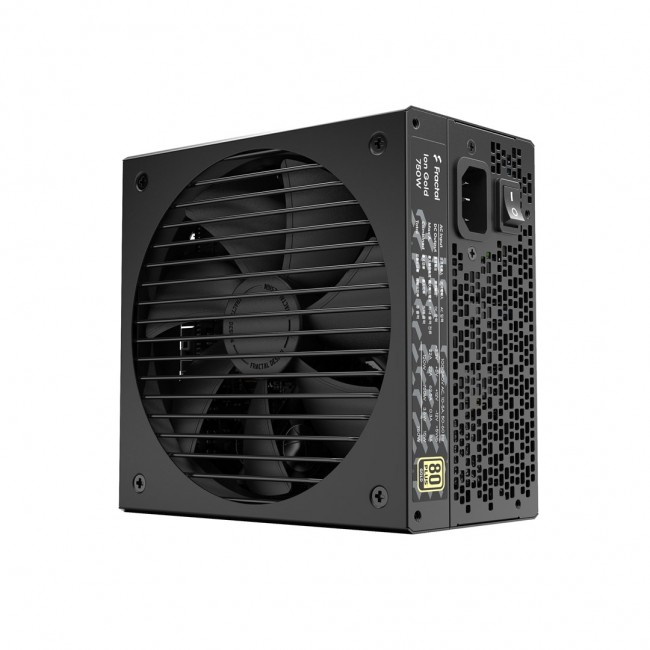 Fractal Design Ion+ 750W Gold power supply unit 24-pin ATX ATX Black