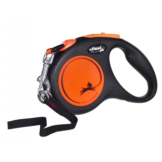 FLEXI New Neon M - retractable leash - 5 m
