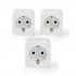 Nedis WIFIP121FWT3 smart plug 3680 W Home White