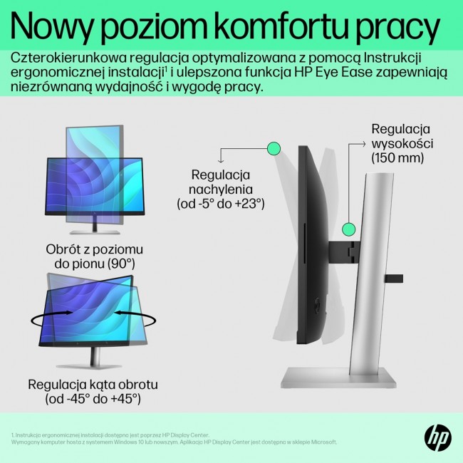 HP E-Series E22 G5 FHD Monitor