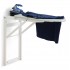 ARREDAMENTI STIROJOLLY Ironing board for wall hanging - 108 x 40 cm, White