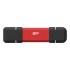 Silicon Power DS72 USB flash drive 250 GB USB Type-A / USB Type-C 3.2 Gen 2 (3.1 Gen 2) Red