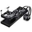 Phanteks Glacier One 420 D30 X2 Processor All-in-one liquid cooler 14 cm Black 2 pc(s)
