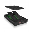 ICY BOX IB-2817MCL-C31 SSD enclosure Black M.2 USB powered