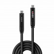 Lindy 15m USB 3.2 Gen 2 & DP 1.4 Type C Hybrid Cable
