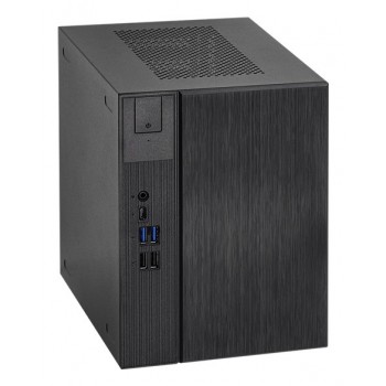 Asrock DeskMeet X300 8L sized PC Black AMD X300 Socket AM4