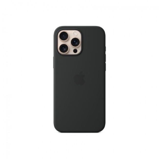 Apple iPhone 16 Pro Max Silicone Case with MagSafe - Black