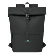 Rivacase Gremio backpack City backpack Black Polyester, Recycled polyethylene terephthalate (rPET)