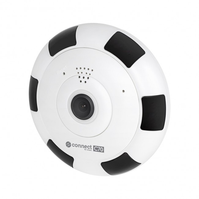 Kamera Wi-Fi wewnętrzna Kruger&Matz Connect C70 Tuya FishEye Kamera Wi-Fi wewnętrzna Kruger&Matz Connect C70 Tuya FishEye