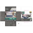 Bestway Tritech Air Mattress Queen with Built-in AC Pump and Antimicrobial Coating 2.03 m x 1.52 m x 46 cm