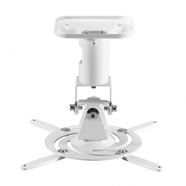 Maclean Ceiling Mount/Hanger for Projectors, Steel, 180 310 mm, up to 15 kg, MC-208 W