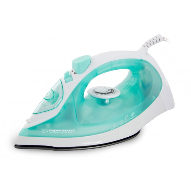 Esperanza EHI005 Steam iron Ceramic soleplate Green,White 2200 W