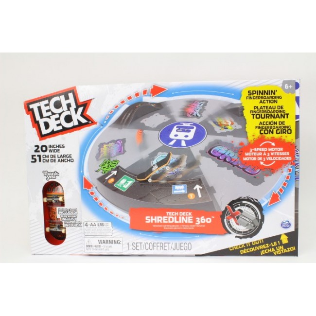 SPIN TechDeck Shredline360 skatepark 6064746 /3