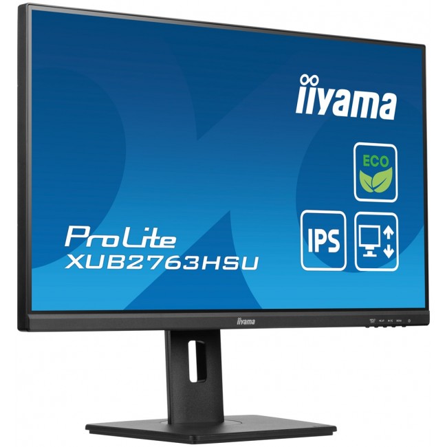 iiyama ProLite XUB2763HSU-B1 computer monitor 68.6 cm (27 iiyama ProLite XUB2763HSU-B1 computer monitor 68.6 cm (27