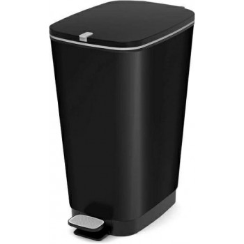 KETER WASTE BIN WITH PEDAL 60L BLACK IT