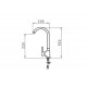 PYRAMIS BELLO granite faucet polar white PYRAMIS BELLO granite faucet polar white