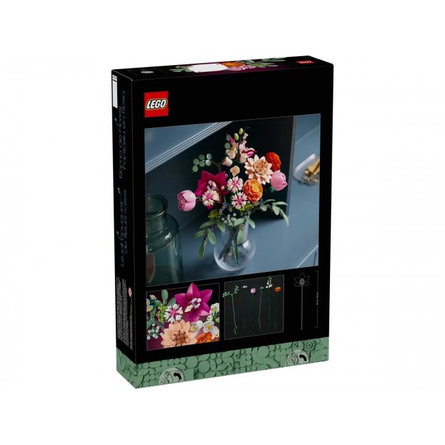 LEGO ICONS 10342 The Botanical Collection - Pretty Pink Flower Bouquet LEGO ICONS 10342 The Botanical Collection - Pretty Pink Flower Bouquet