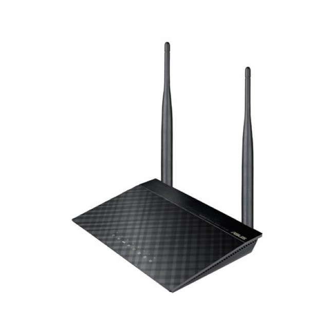 ASUS RT-N12E wireless router Fast Ethernet Black, Metallic