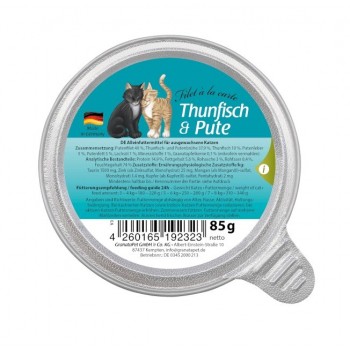 GRANATAPET Filet la carte Tun with turkey - wet cat food - 85g