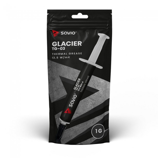 Savio TG-03 1G heat sink compound Thermal paste 13.5 W/m K Savio TG-03 1G heat sink compound Thermal paste 13.5 W/m K
