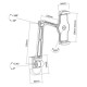 Techly ICA-TBL 2802 holder Passive holder Tablet/UMPC Black Techly ICA-TBL 2802 holder Passive holder Tablet/UMPC Black