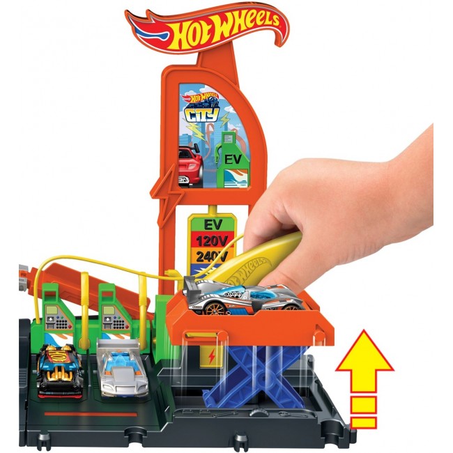 Mattel Hot Wheels City Super Car Charging Station HTN79 Mattel Hot Wheels City Super Car Charging Station HTN79