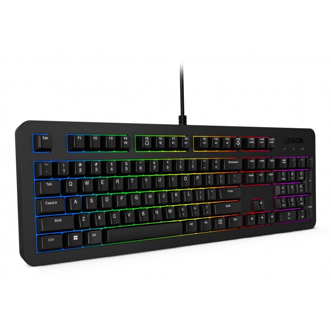 Lenovo K310 keyboard Gaming USB US English Black