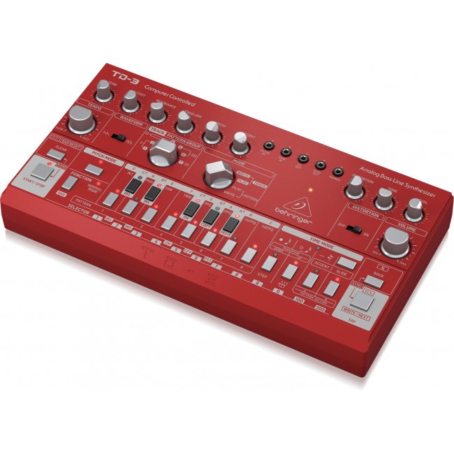 Behringer TD-3-RD synthesizer Analog synthesizer Red