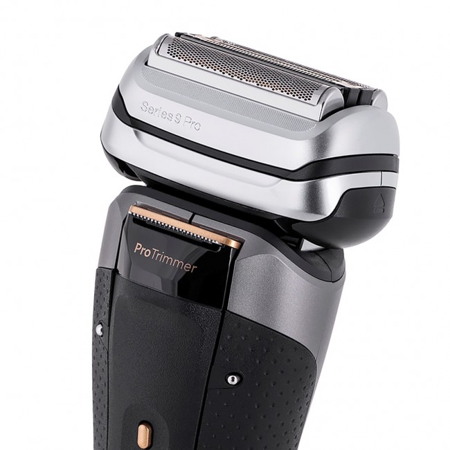 Braun Series 9 Pro+ 9565cc Electric shaver Silver, Black