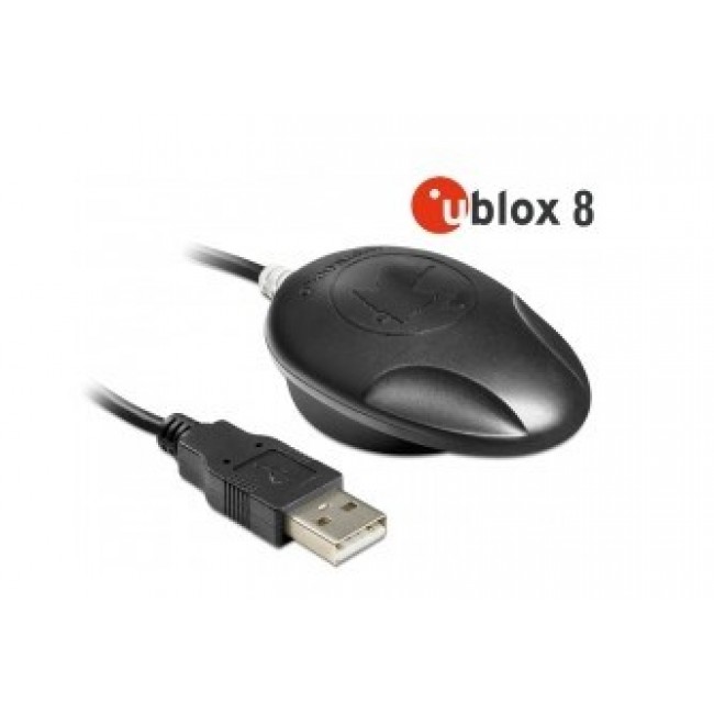 Navilock NL-8002U GPS receiver module USB Black Navilock NL-8002U GPS receiver module USB Black