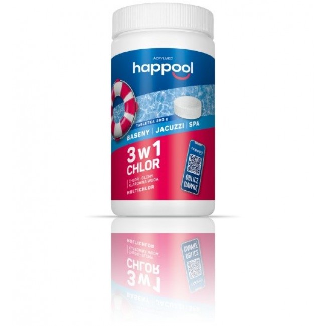 Acrylmed MULTICHLOR Multifunctional chlorine release tablets 20 g - 1 kg Acrylmed MULTICHLOR Multifunctional chlorine release tablets 20 g - 1 kg