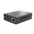 LevelOne RJ45 to SFP Gigabit Media Converter, PoE PSE
