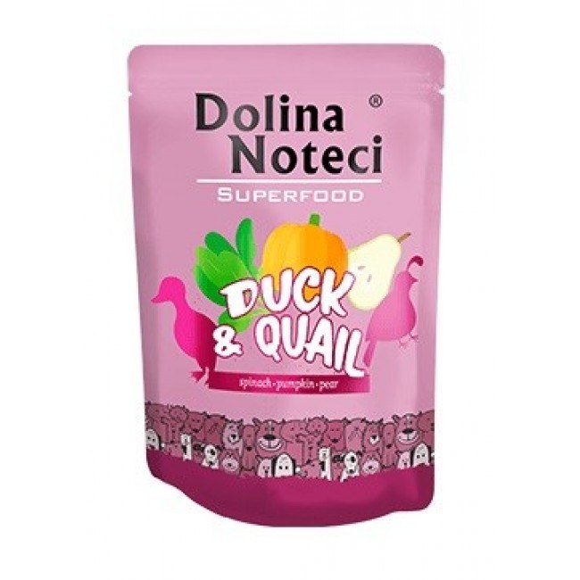 Dolina Noteci Superfood - Duck and Quail - wet dog food - 300 g
