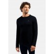 Odlo BL TOP crew neck l/s MERINO 260 men's T-shirt, size L, black Odlo BL TOP crew neck l/s MERINO 260 men's T-shirt, size L, black
