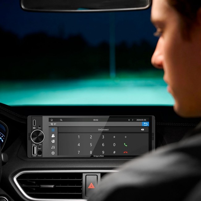 Kruger&Matz KM2016 1DIN CarPlay/AndroidAuto car radio Kruger&Matz KM2016 1DIN CarPlay/AndroidAuto car radio