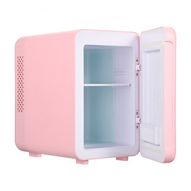 Adler | AD 8084 | Mini Refrigerator | Free standing | Larder | Height 27 cm | Fridge net capacity 4 L | Pink