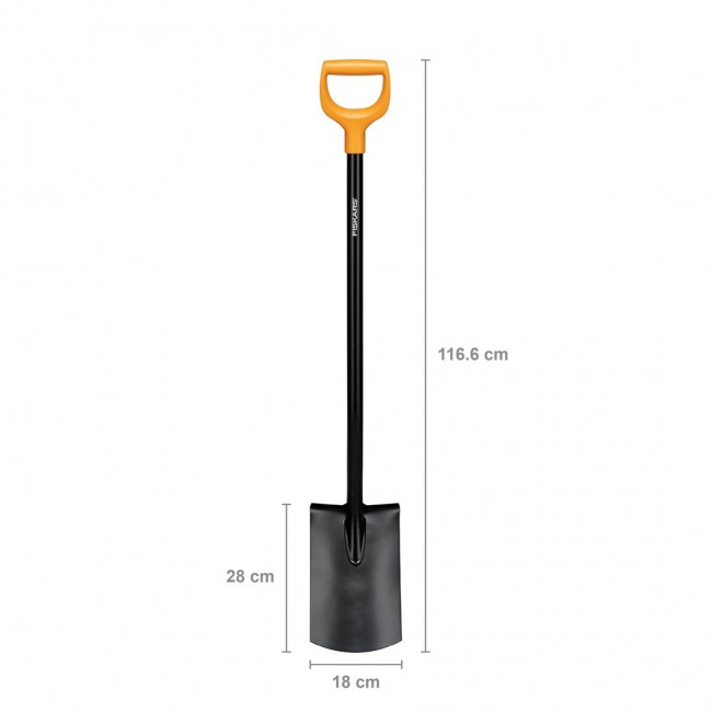 FISKARS SOLID METAL SPADE (1003456)
