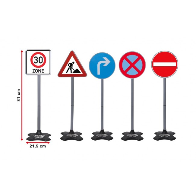 Jamara 460293 rocking/ride-on toy accessory Toy traffic signs set Jamara 460293 rocking/ride-on toy accessory Toy traffic signs set