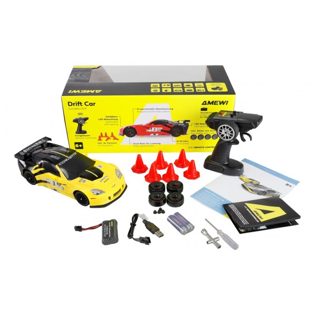 Amewi 21123 Radio-Controlled (RC) model Drift car Electric engine 1:18