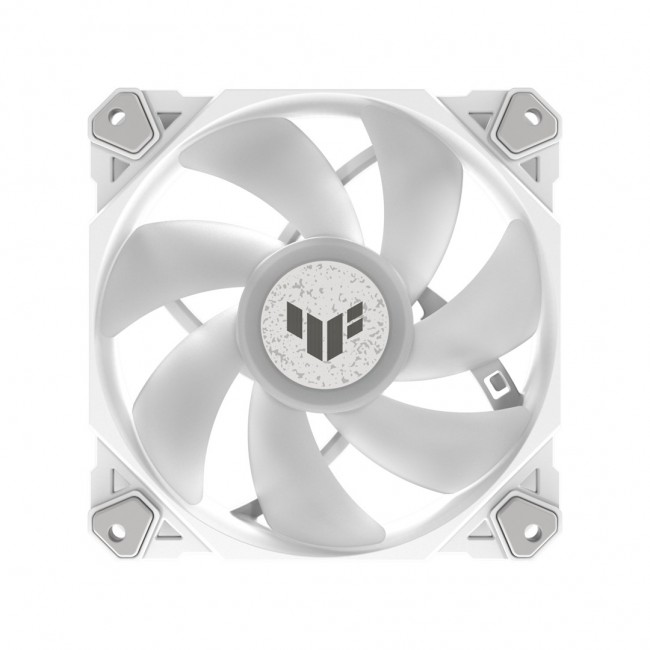 ASUS TUF GAMING TF120 ARGB WHITE EDITION Computer case Air cooler 12 cm 1 pc(s) ASUS TUF GAMING TF120 ARGB WHITE EDITION Computer case Air cooler 12 cm 1 pc(s)