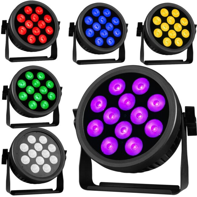 LIGHT4ME CREE ALU HEXA PAR 12 par spotlight LIGHT4ME CREE ALU HEXA PAR 12 par spotlight