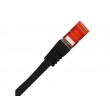 AVIZIO KKS6CZA1.0 networking cable Black 1 m Cat6 F/UTP (FTP)