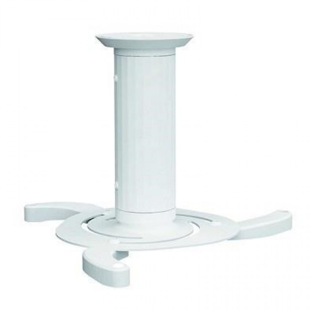 Neomounts BEAMER-C80WHITE Beamer ceiling mount - h 13-20 cm - full motion Neomounts BEAMER-C80WHITE Beamer ceiling mount - h 13-20 cm - full motion