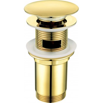 Stopper for washbasin or bidet with sleeve - universal