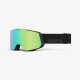 100% SNOWCRAFT Goggle winter sport goggles Black Unisex Green, Mirror, Turquoise Cylindrical(flat) lens 100% SNOWCRAFT Goggle winter sport goggles Black Unisex Green, Mirror, Turquoise Cylindrical(flat) lens